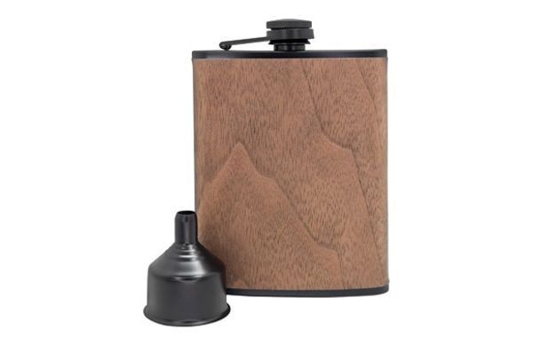 PETACA DECORADA MADERA 250 ML