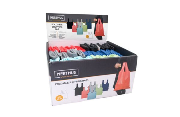 BOLSA COMPRA PLEGABLE SURTIDAS