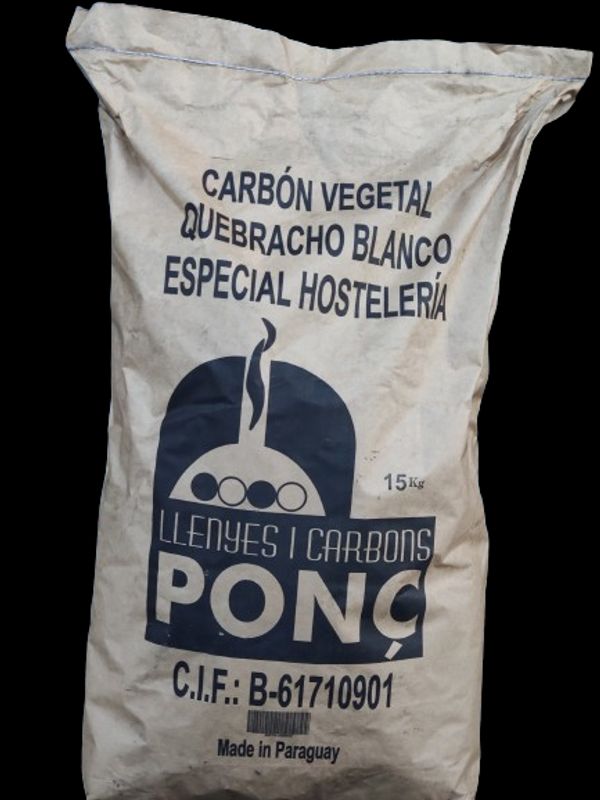 CARBON QUEBRACHO BLANCO 15KG