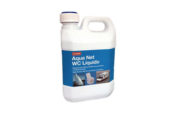LIQUIDO AZUL PARA WC QUIMICOS AQUANET 2 L