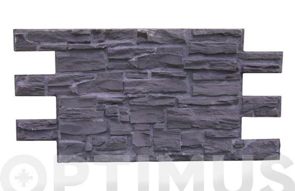 PANEL PIEDRA PYRENEAN 1,2X0.60 MT NEGRA