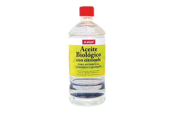 ACEITE BIOLOGICO PARA ANTORCHAS CON CITRONELA 1L