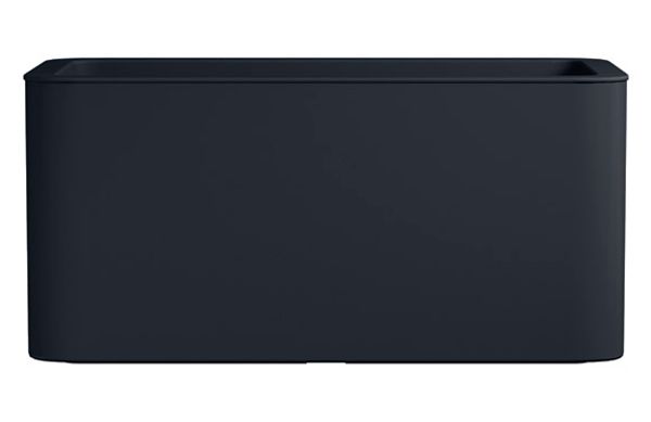 JARDINERA RECTANGULAR JIVE 40 X 80 CM ANTRACITA