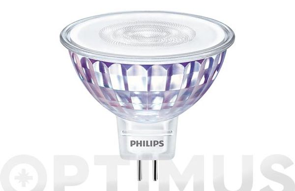 BOMBILLA LED DICROICA MR16 LUZ CALIDA 621LM 7W