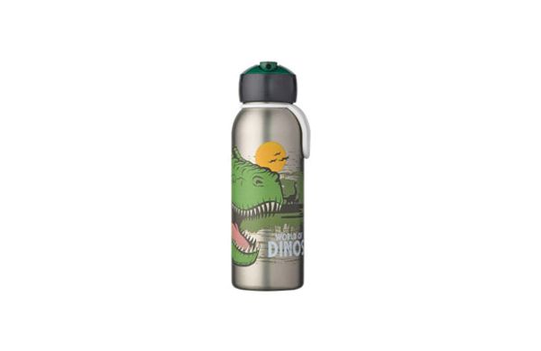 BOTELLA INOX TERMO FLIP UP DINO 350 ML