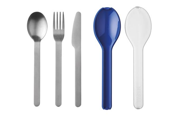 CUBIERTOS SET 3 UDS AZUL ELECTRICO