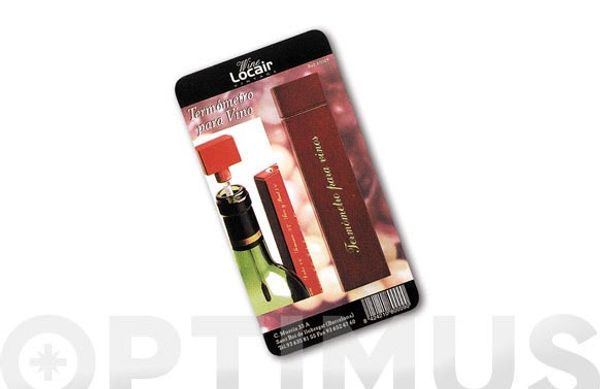 TERMOMETRO VINO LOCAIR BLISTER