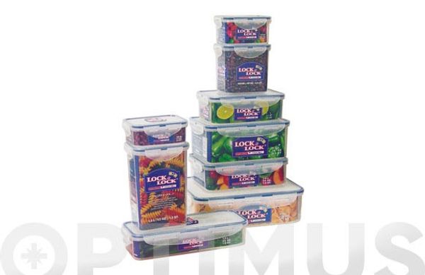 CONTENEDOR ALIMENTOS RECTANGULAR ALTO 1,3 L