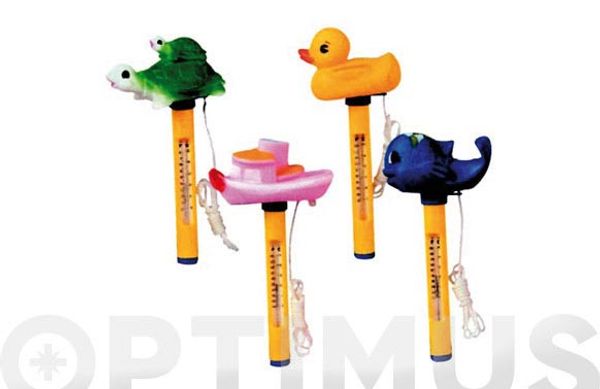 TERMOMETRO PISCINA ANIMALES SURTIDAS