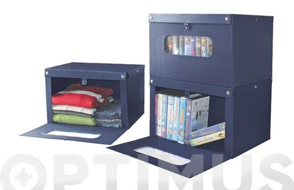 CAJA FRONTAL AZUL 43 X 34 X 25,5 CM