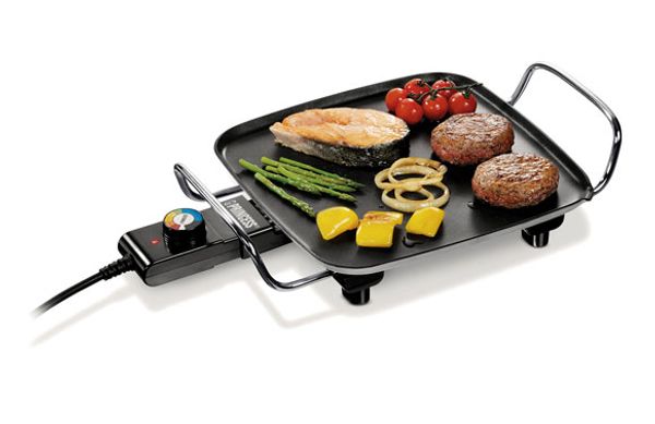 PLANCHA ELECTRICA ASAR CLASSIC MINI 1900 W 28 X 28 CM