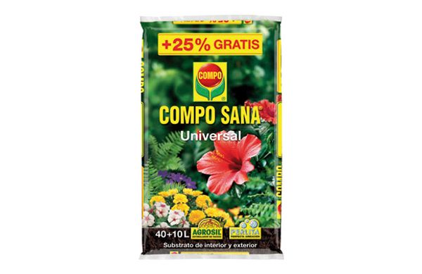 SUBSTRATO UNIVERSAL COMPO SANA 40 +10 L GRATIS