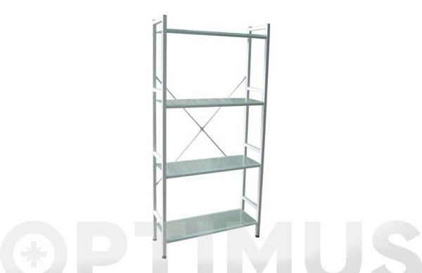 ESTANTERIA CALGARY 175X85X29 CM CRISTAL