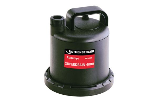 BOMBA SUMERGIBLE AGUAS LIMPIAS 80W 3.000 L / H SUPERDRAIN