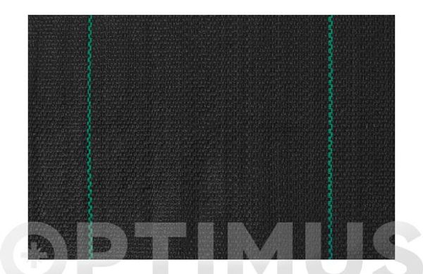 MALLA ANTIHIERBAS GEOTEXTIL G100 NEGRO 1,05 X 10 MT