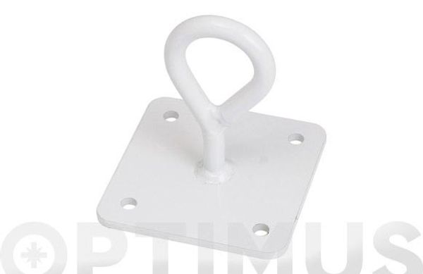 SOPORTE HAMACA CERRADO BLANCO 2UDS