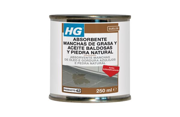 ABSORBE MANCHAS GRASA/ACEITE HORMIGON - PIEDRA 250 ML