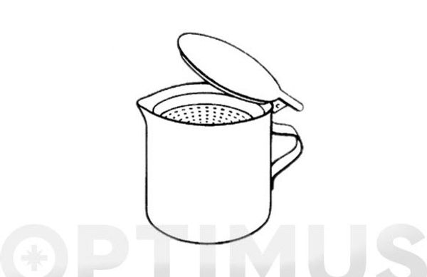 GRASERA R/350 INOX 1/2 LT. CARNE 