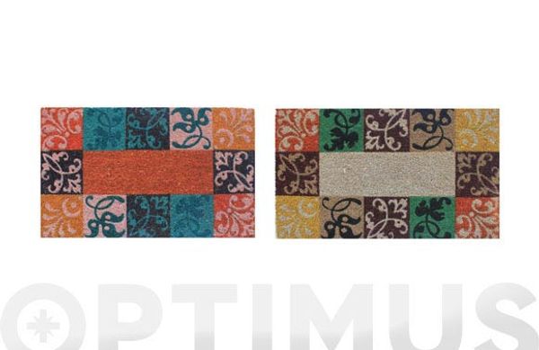 FELPUDO COCO ESTAMPADO OTOÑO 40 X 70 CM
