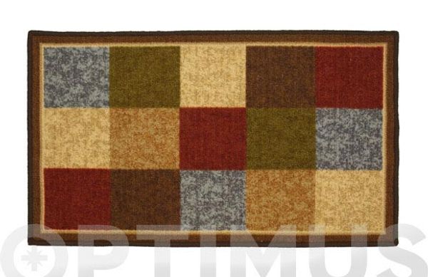 ALFOMBRA COCINA POLIAMIDA 50 X 80-QUADRO