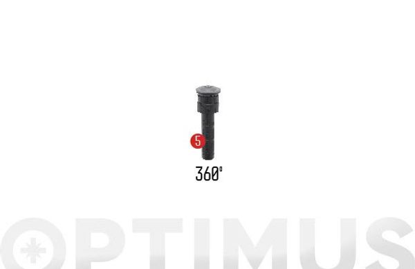 TURBINA MINI PRECISION AJUSTABLE 45º A 270º ALCANCE REGULABLE 4,3-7,9 M.