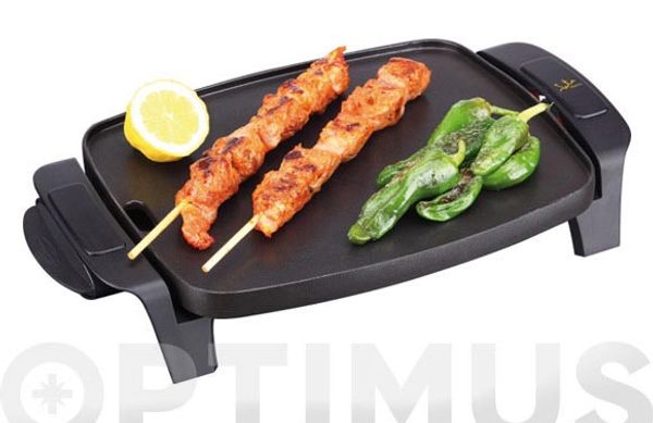 PLANCHA ELECTRICA ASAR  1000 W 28 X 22 CM