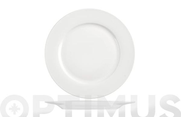 PLATO NEW BONE CHINA ALA BLANCO LLANO-26 CM