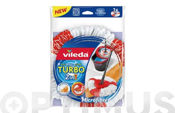 RECAMBIO FREGONA TURBO 2 EN 1