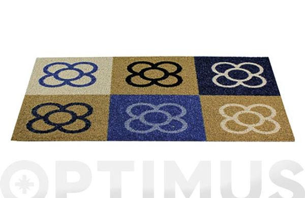 FELPUDO COCO ESTAMPADO 50 X 75CM MODERNISTA