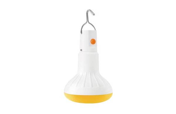 BOMBILLA LED RECARGABLE ANTIMOSQUITO LUZ AMARILLA 450LM 5W