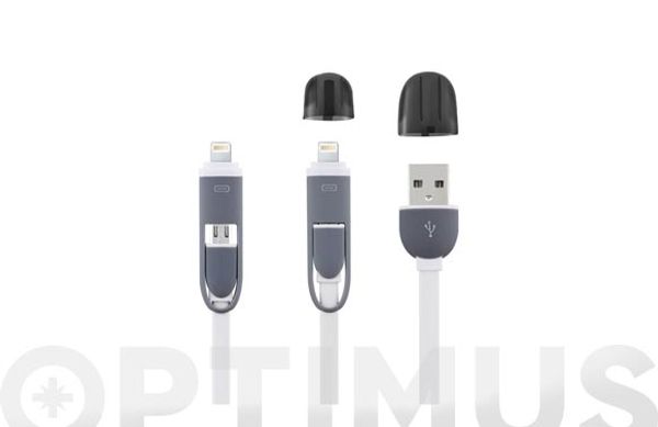 CONEXION USB MICRO USB IPHONE 1 METRO