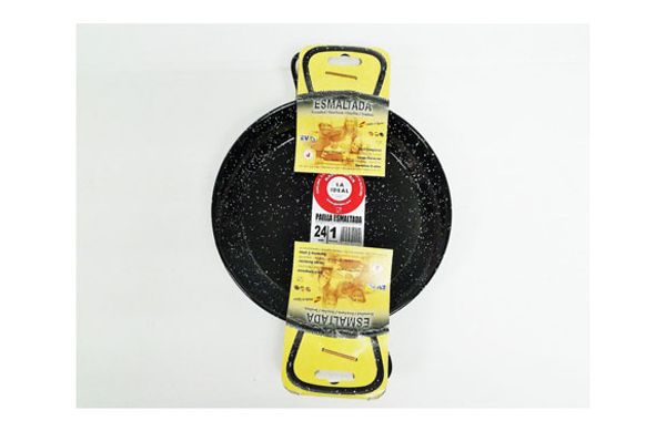 PAELLA VALENCIANA LA IDEAL ESMALTADA 24 CM