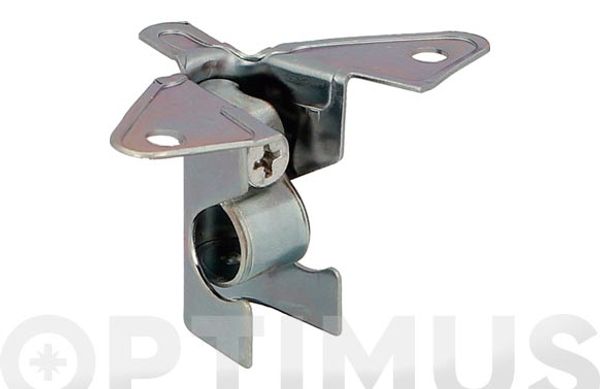 SOPORTE TUBO CORTINA TECHO CROMADO 2 UDS 38 X 65 MM MODELO 31