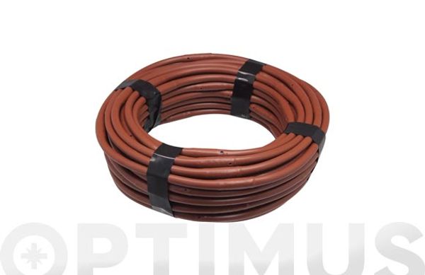 TUBERIA PARA GOTEO MARRON GOTEROS INTEGRADOS Ø 6 MM 15 M