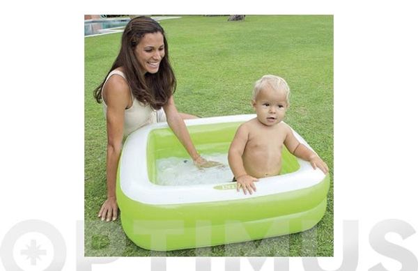 PISCINA INFANTIL HINCHABLE BEBE 85X85X23 CM