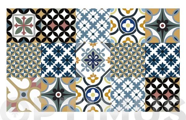 ALFOMBRA VINILICA CROMA 45X75 CM HIDRAULICO