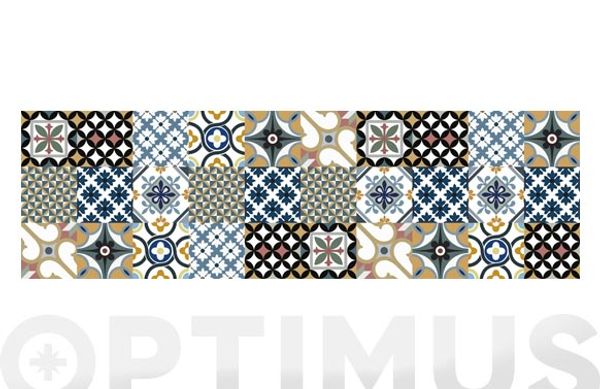 ALFOMBRA VINILICA CROMA 60X200 CM HIDRAULICO