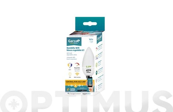BOMBILLA LED WIFI E14 470LM 5,5W