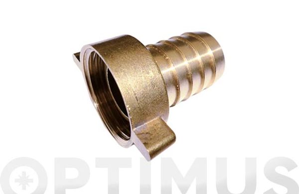 RACOR LATON H DOS PIEZAS MANGUERA 1'X25 MM