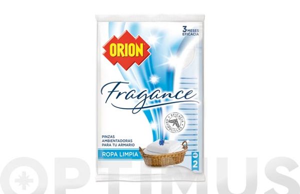 COLGADOR FRAGANCIA ANTIPOLILLAS ROPA LIMPIA 2 UDS