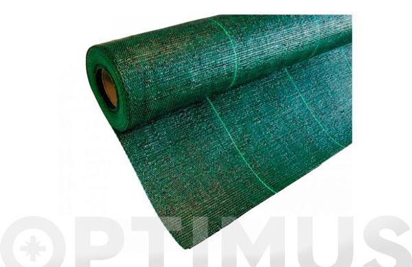 MALLA ANTIHIERBA 100 GR VERDE 2X10 M