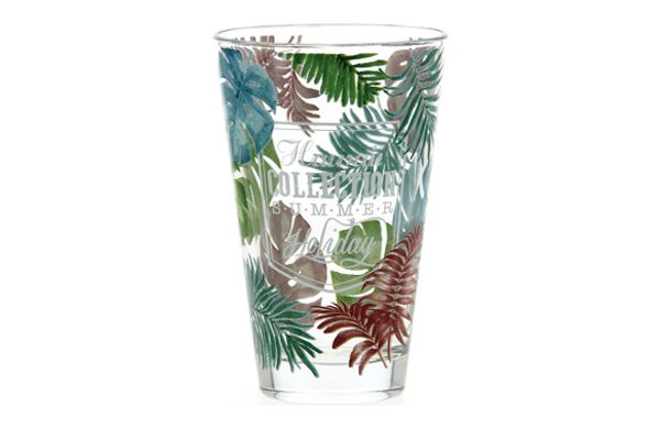 VASO ALTO DECORADO PACK 3U 31 CL - HAWAII