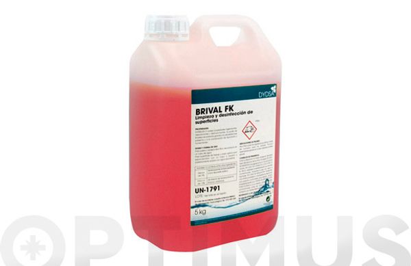 DETERGENTE BACTERICIDA BRIVAL FK 5 L