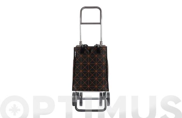CARRO BOLSA DOS+2 DOBLE PLEGADO MANDARINA STAR