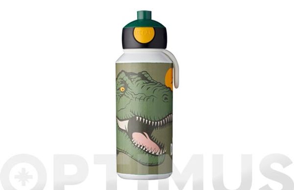 BOTELLA POP UP CAMPUS DINO 400 ML