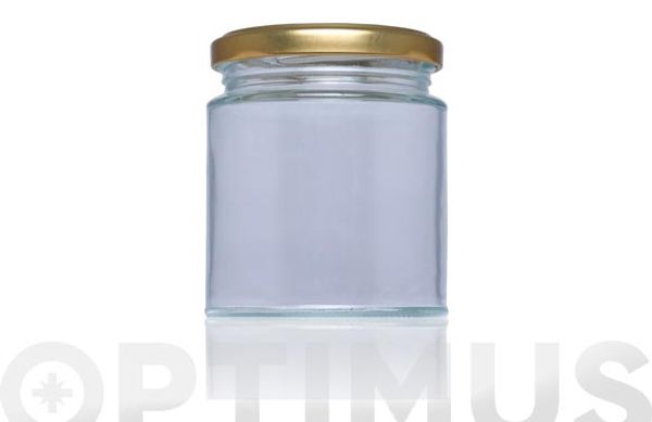 TARRO CRISTAL CONSERVA SIN TAPA 12 UDS 250 GR