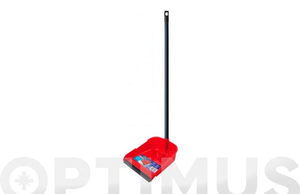 RECOGEDOR CON PALO PERFIL GOMA 