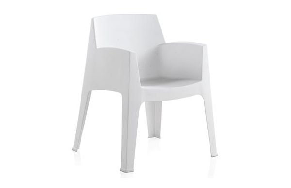 SILLON RESINA MASTER BLANCO 67 X 60 X 82 CM