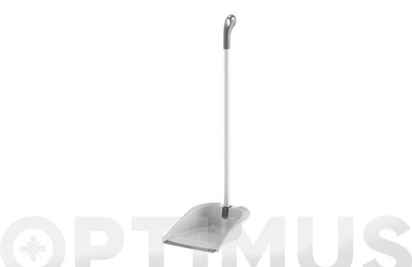 RECOGEDOR CON PALO PLEGABLE PERFIL GOMA ATOMIC GRIS