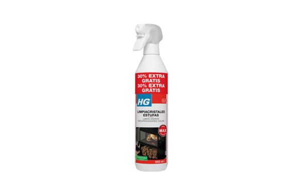LIMPIADOR CRISTAL ESTUFAS Y CHIMENEAS 500 ML + 30%